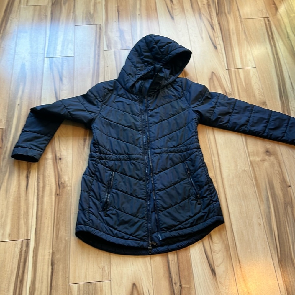 North Face hip length jacket - navy